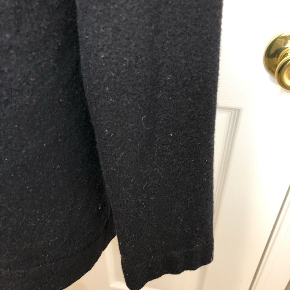 Ann Taylor Loft black open cowl neck sweater size large - Picture 5 of 12